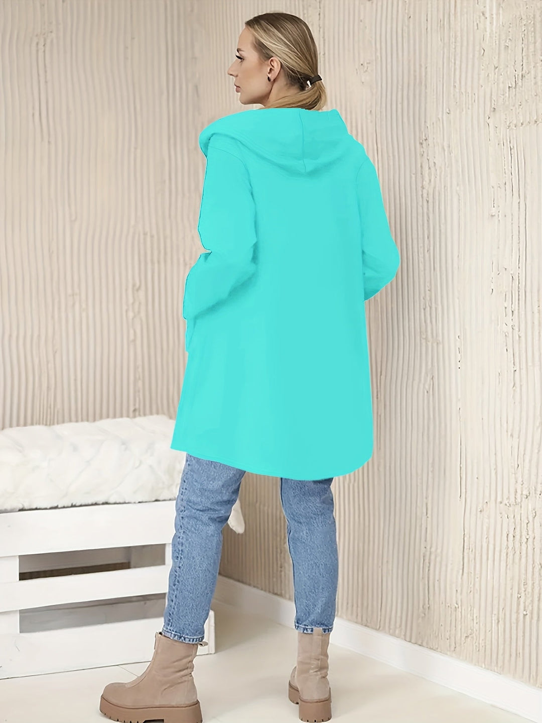 Nicola - Long Sleeve Jacket With Side Pockets
