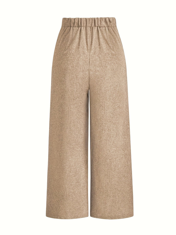 Nmelda - High Waisted Wide Leg Pants