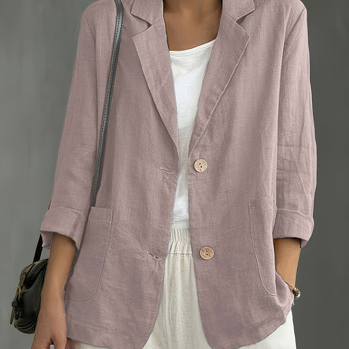 Jayde - Elegant Cotton Blazer