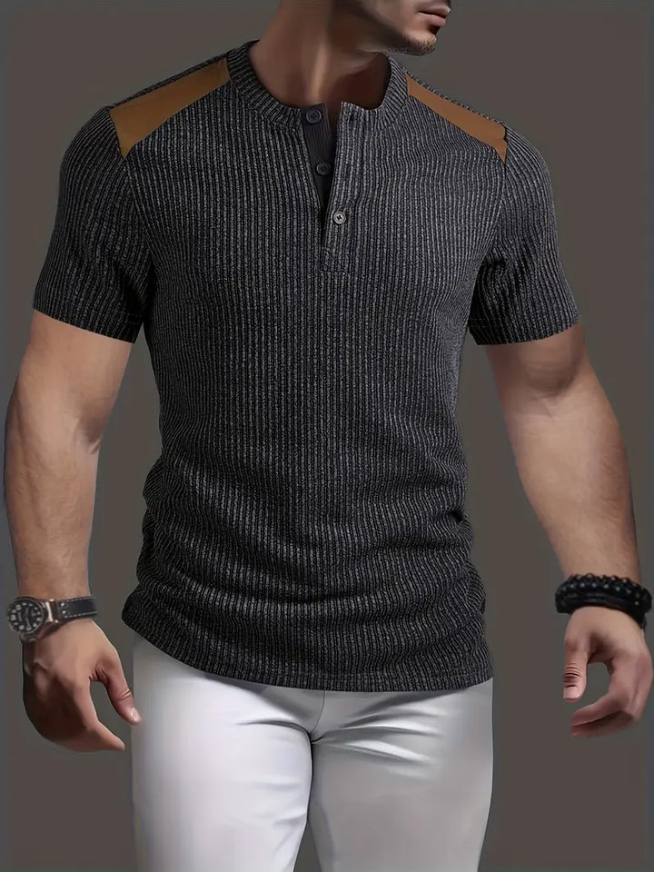 Cihan - Casual Striped Knitted Shirt
