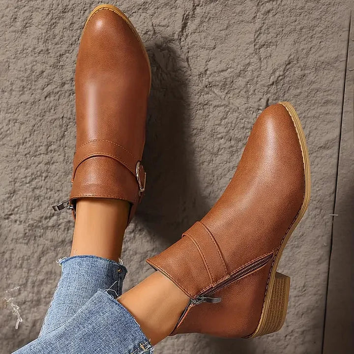 Leigh - Non Slip Orthopedic Ankle Boots