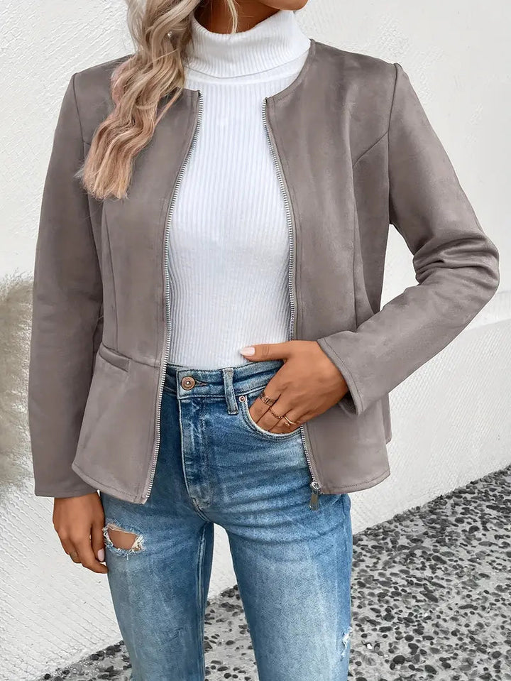 Roksana - Jacket With Zipper