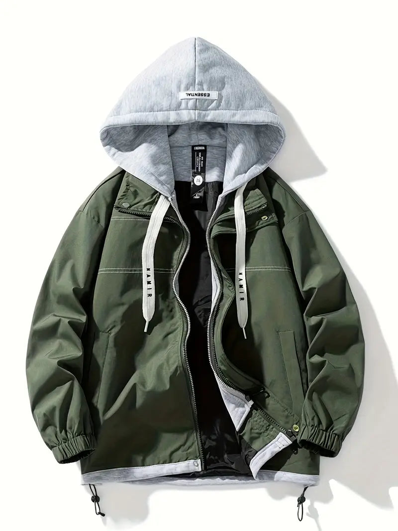 Carson - Casual Hooded Jacket With Pocket
