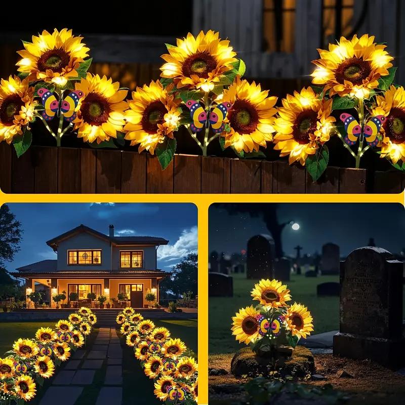 FloralGlow - Solar LED Sunflower Garden Lights