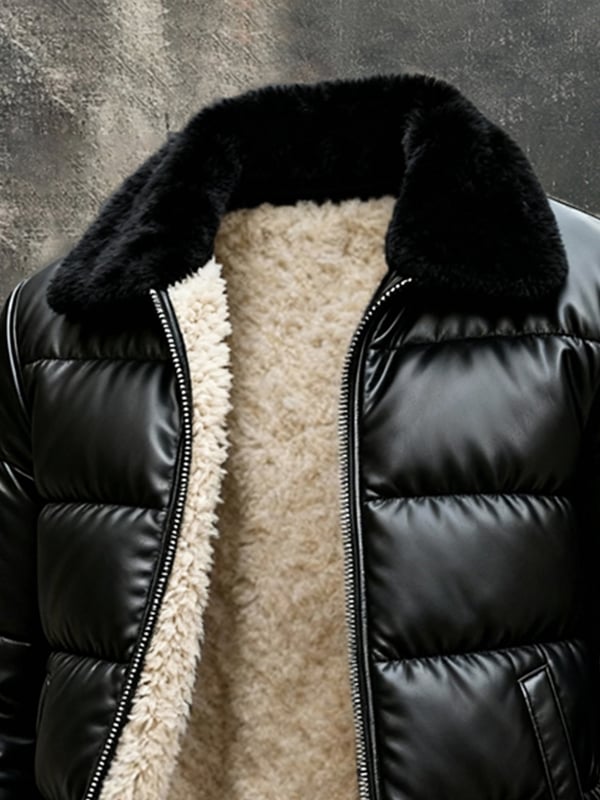 Pogba - Vintage Outdoor Jacket Fur Collar