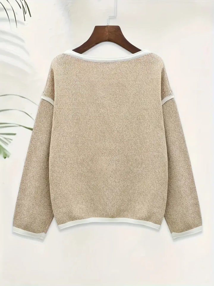Giselda - Round Neck Knitted Sweater