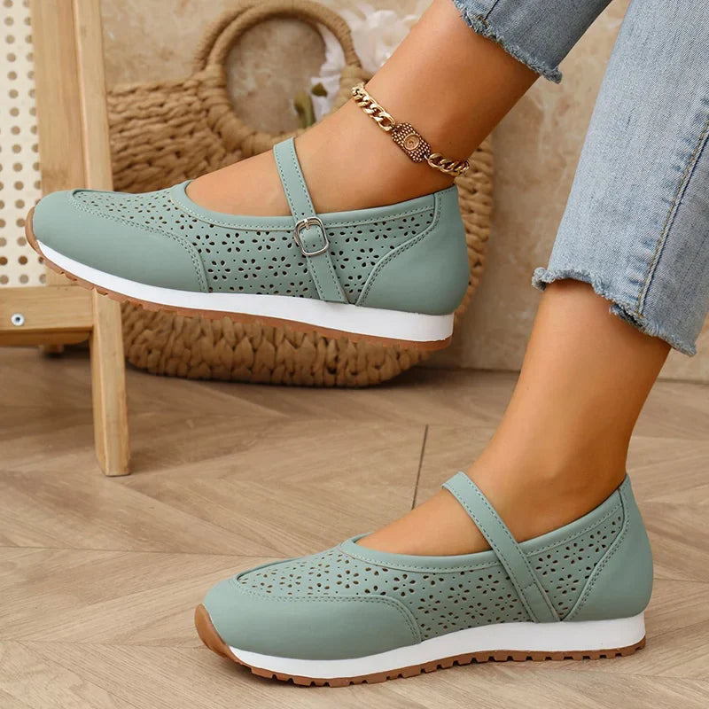 Jewell - Breathable Orthopedic Leather Shoes