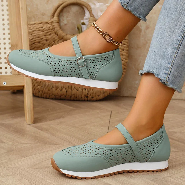 Jewell - Breathable Orthopedic Leather Shoes