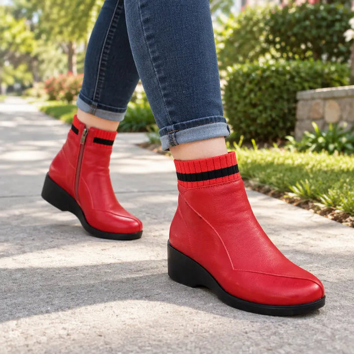 Amelea - Ankle Boot With Side Zipper