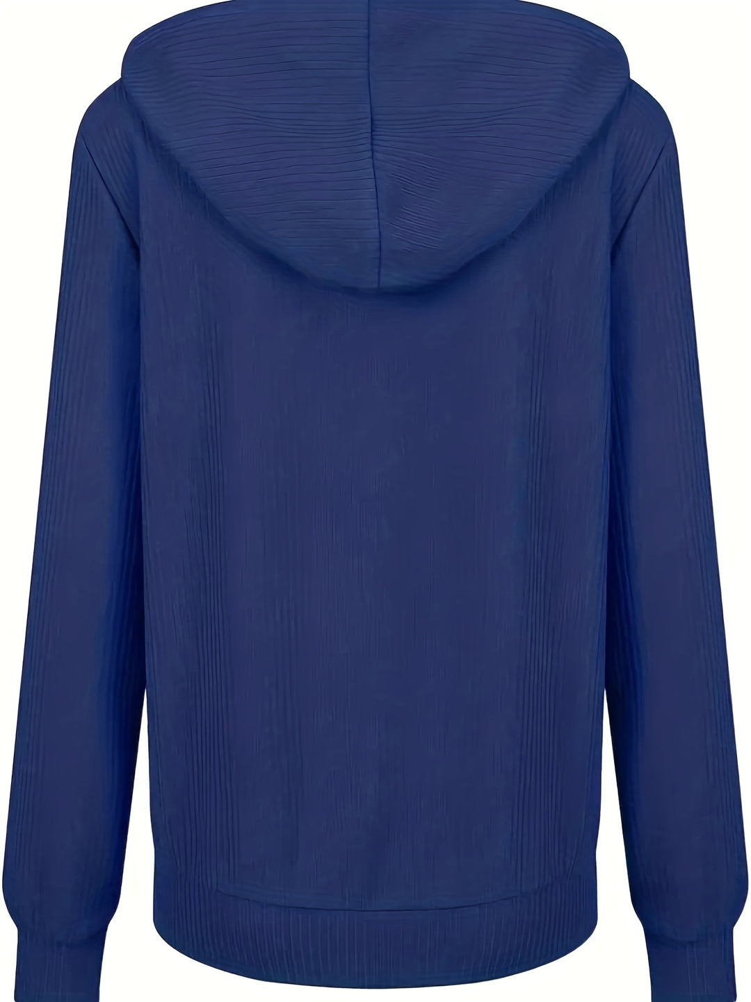 Moira - Long Sleeve Zip Up Drawstring Hoodies