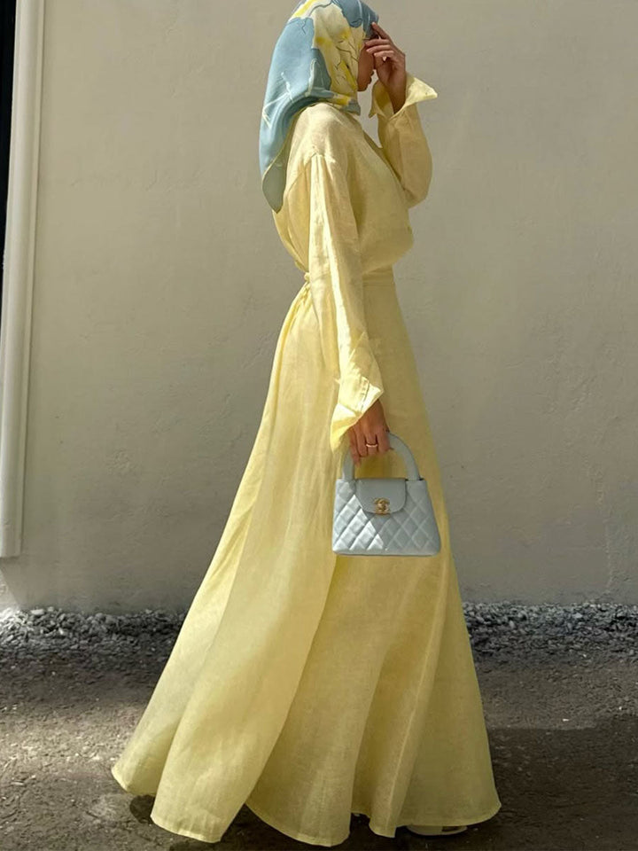 Mabel - Linen Two Piece Set