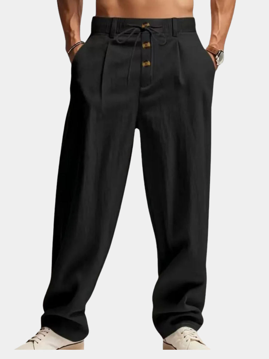 Gencio - Relaxed Linen Pant