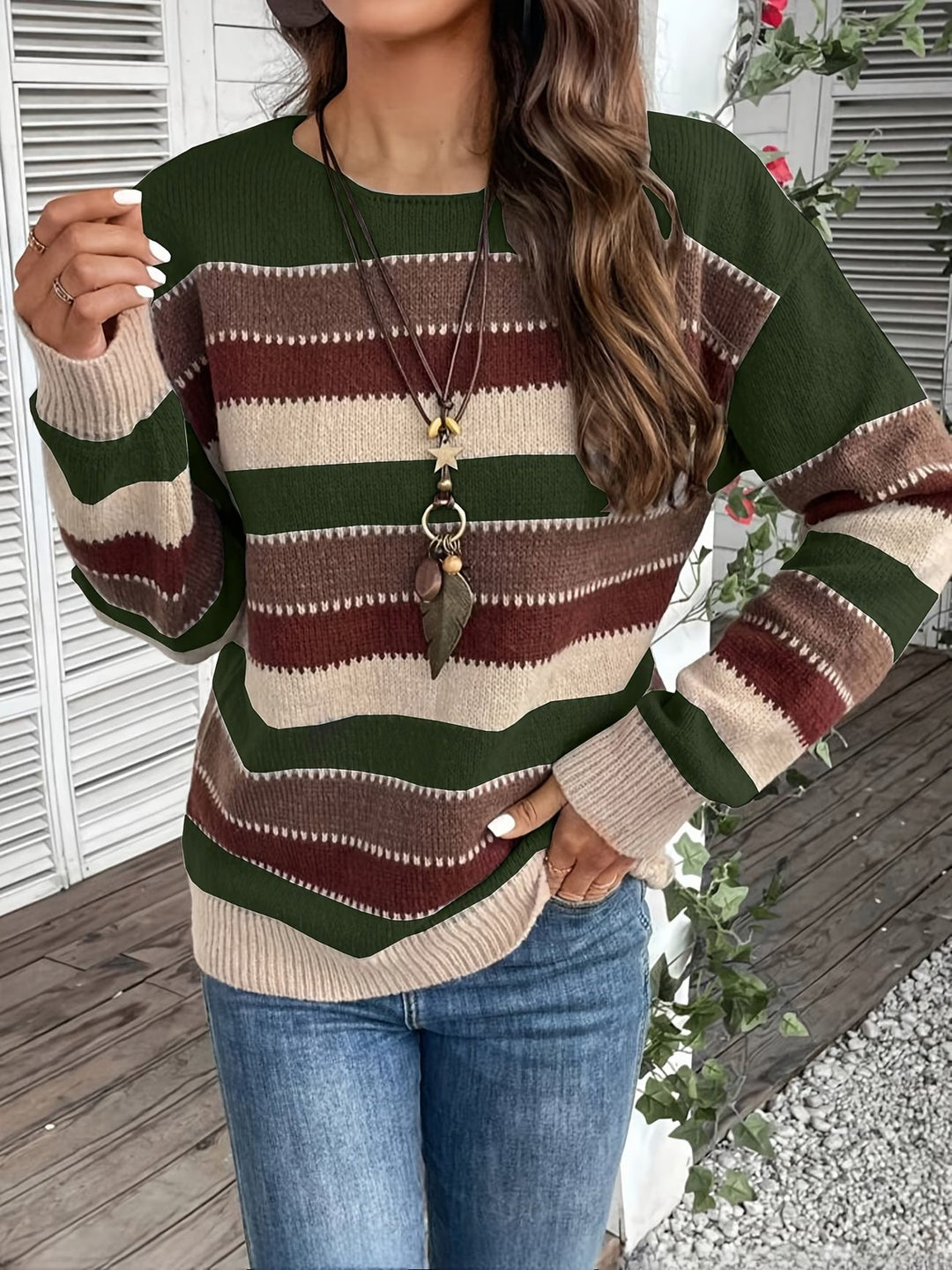 Loviyuza - Long Sleeve Knitted Sweater