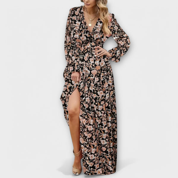 Vanna - Elegant Long Sleeve Dress