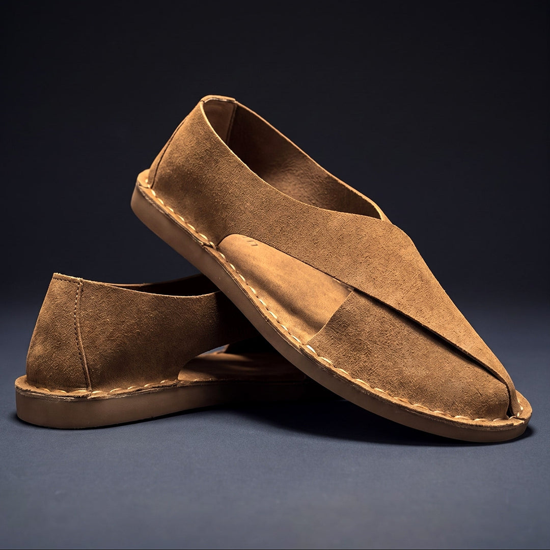Daphora - Stylish Suede Mules