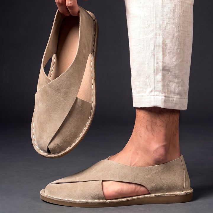 Daphora - Stylish Suede Mules