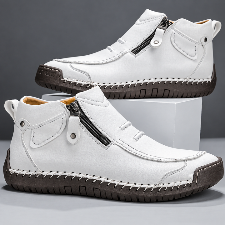 Fayeanuva - Premium Shoes With Side Zipper