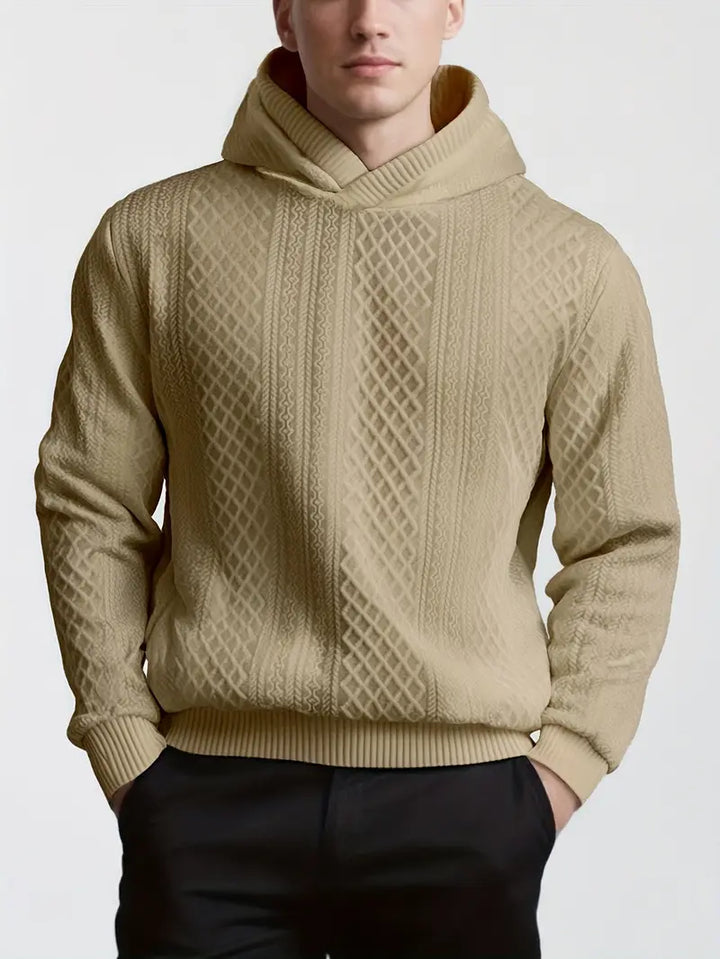 Karah - Long Sleeve Knitted Hoodie