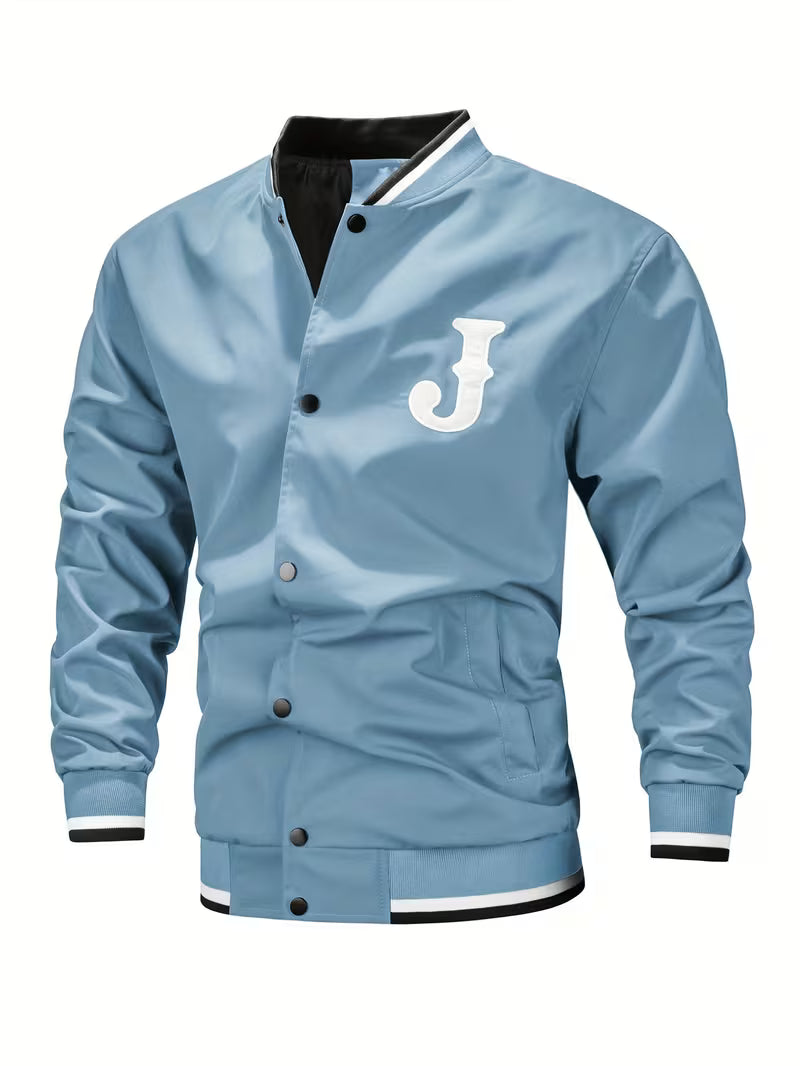 Vectorspan - Fashion Letter Baseball Jacket