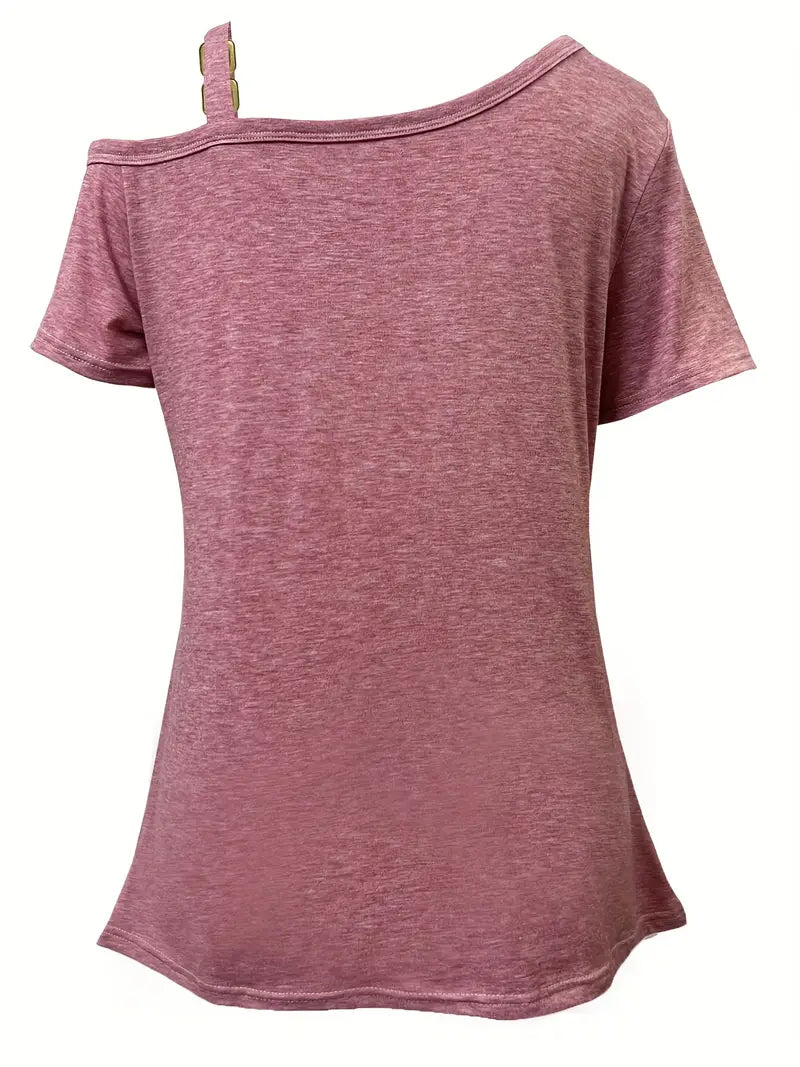 Ianthe - Stylish Short Sleeve T Shirt