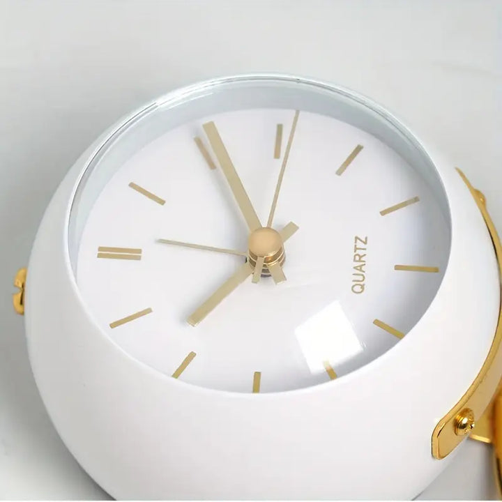 NordAura - Silent Nordic-Inspired Desk Clock For Home Decor
