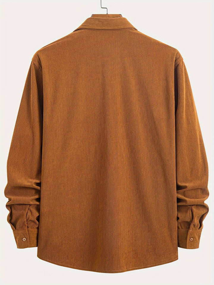 Felipe - Casual Corduroy Button Down Shirt