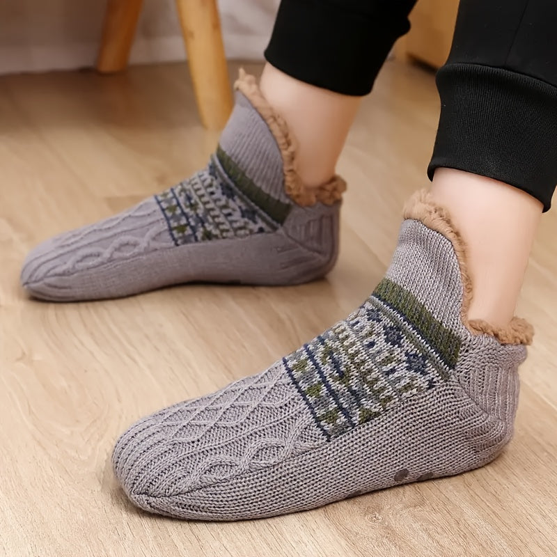 Zephyrguard - Comfortable Soft Striped Knit Socks