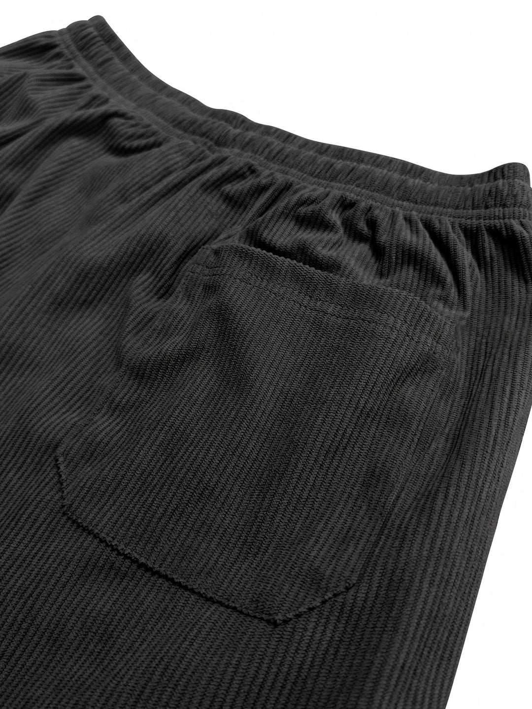 Ellyson - Corduroy Pants With Drawstring Waist