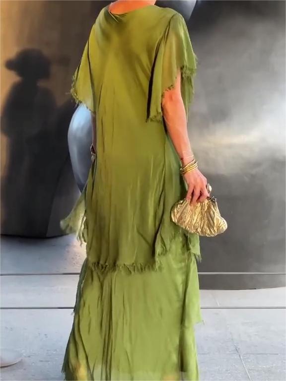 Carlijn - Elegant V-Neck Maxi Dress
