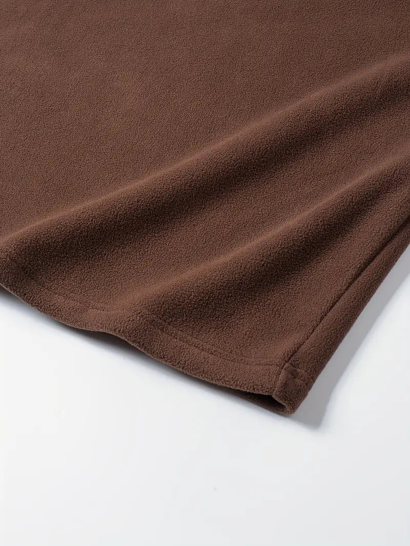 Lamar - Long Sleeve Sweatshirt With Half Zipper