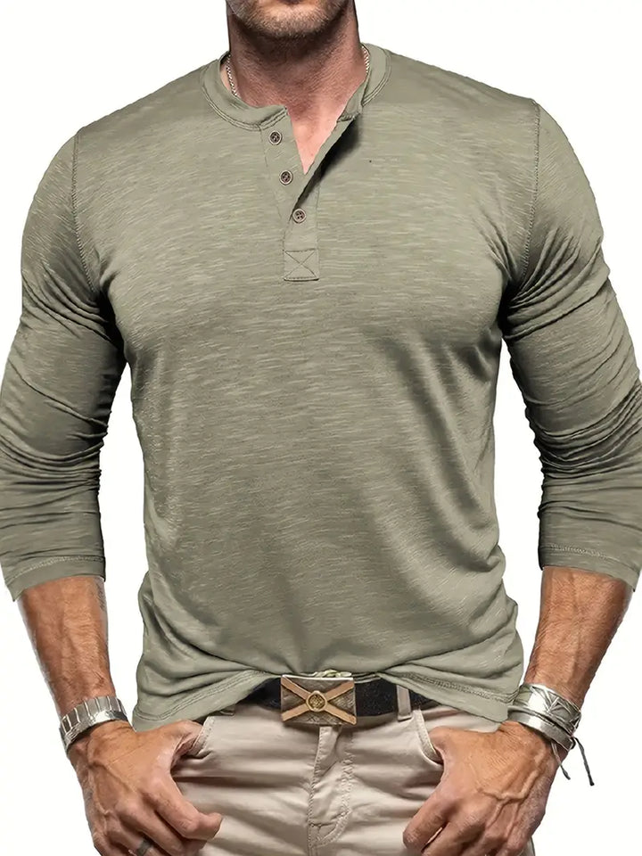 Randell - Casual Long Sleeve T-Shirt