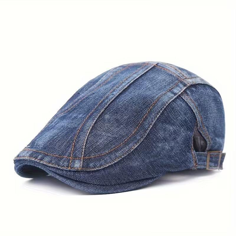 DenimCrown - Casual Unisex Denim Beret