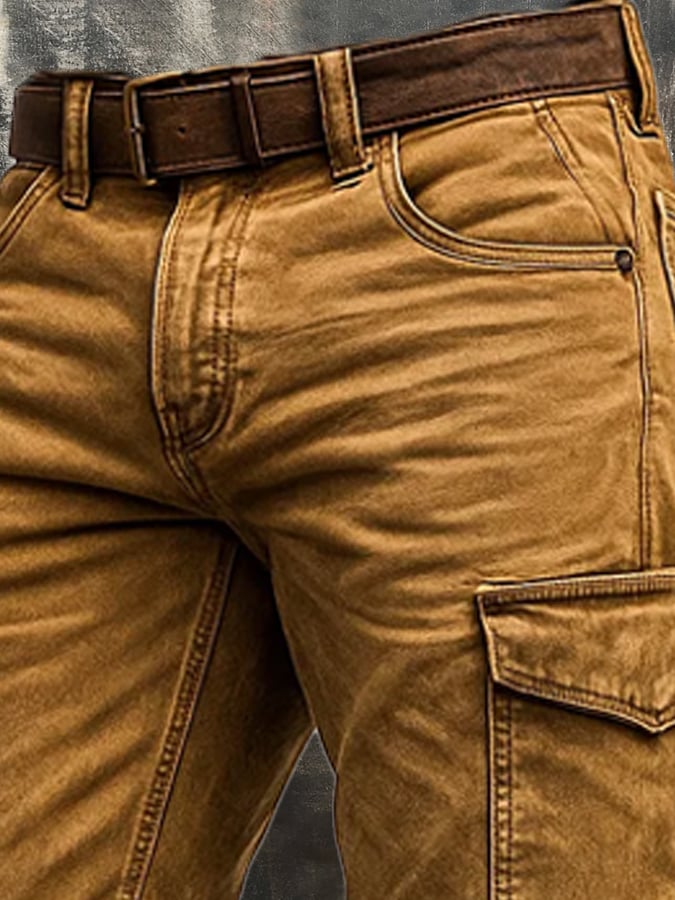 Bracewell - Outdoor Vintage Tactical Pants With Multi Pockets
