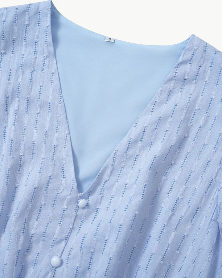 Julieta - Midi Dress With Ruffle Sleeve