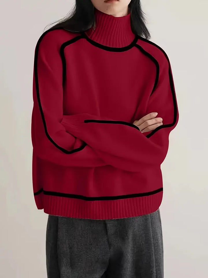 Karina – Elegant Turtleneck Sweater