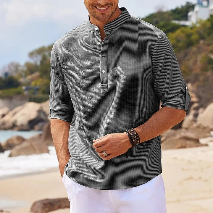 Tjeerd - Long Sleeved Casual Shirt