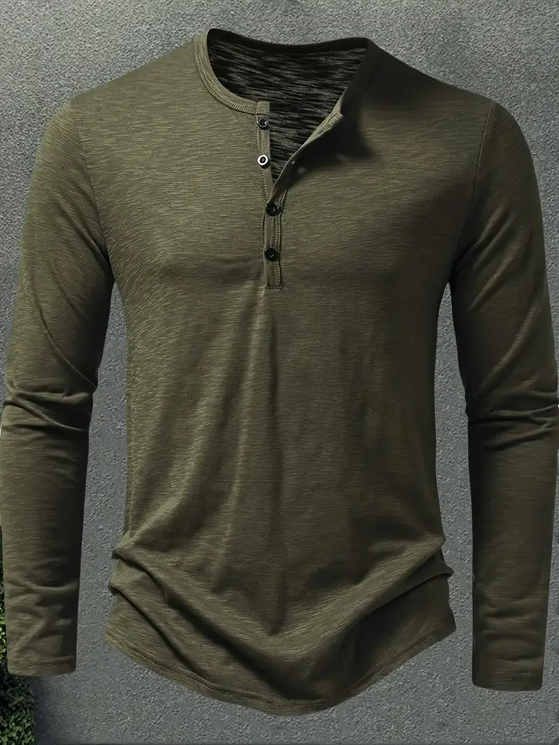 Zekeriya - Long Sleeve Shirt With Button