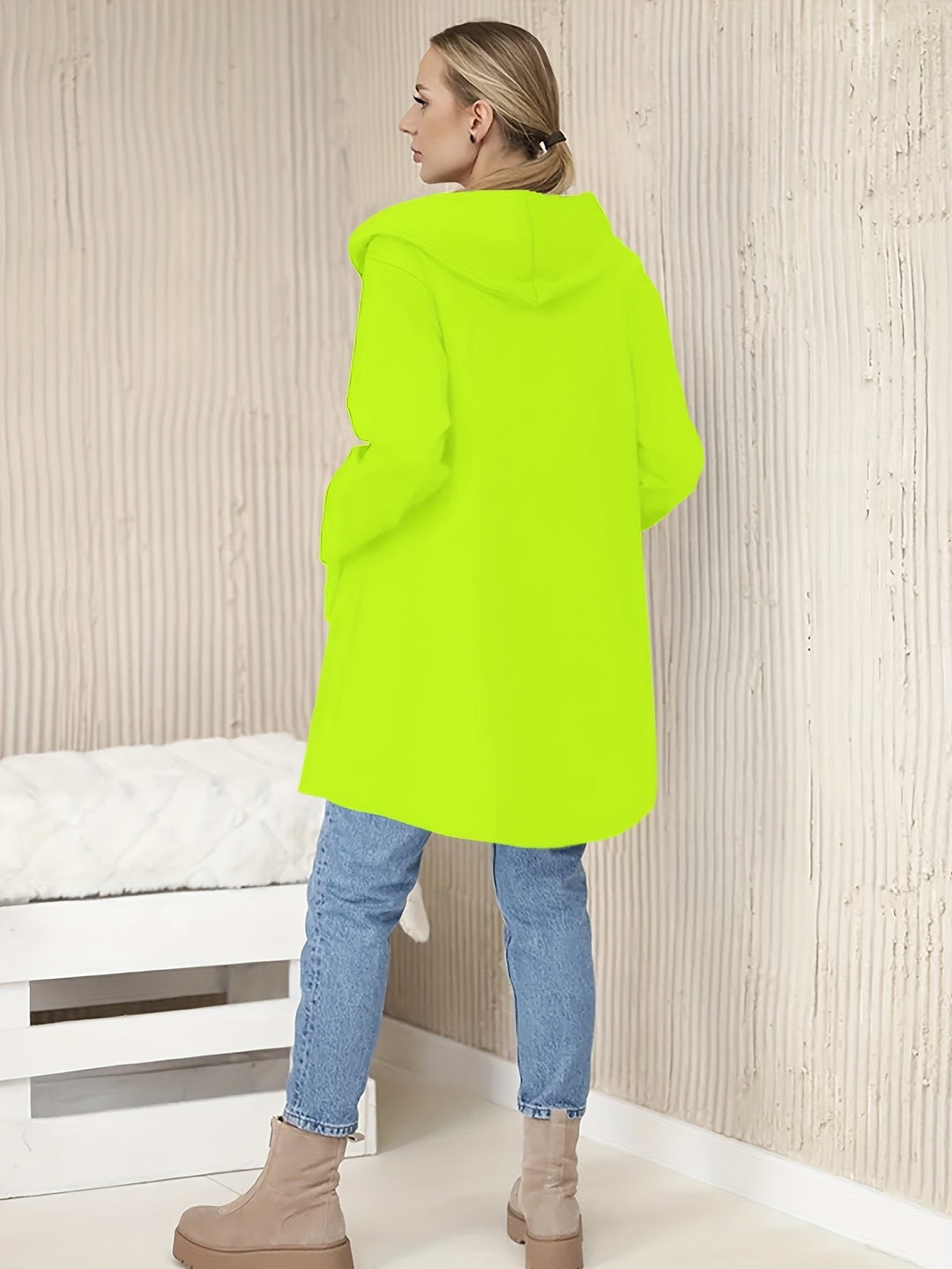 Nicola - Long Sleeve Jacket With Side Pockets