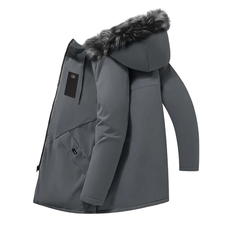 Aneliaitha - Windproof Hooded Parka Jacket