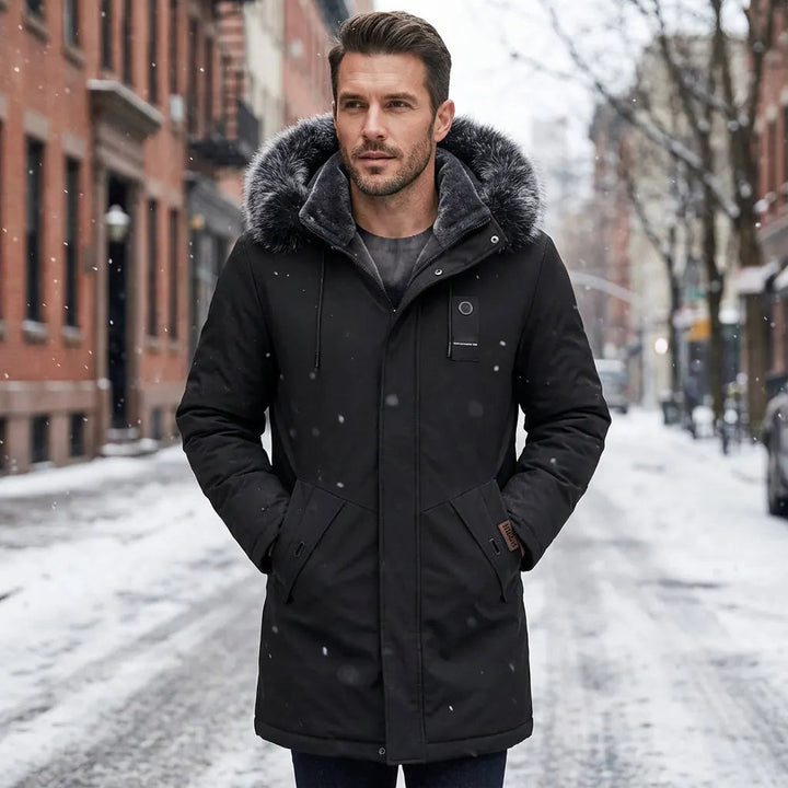 Aneliaitha - Windproof Hooded Parka Jacket