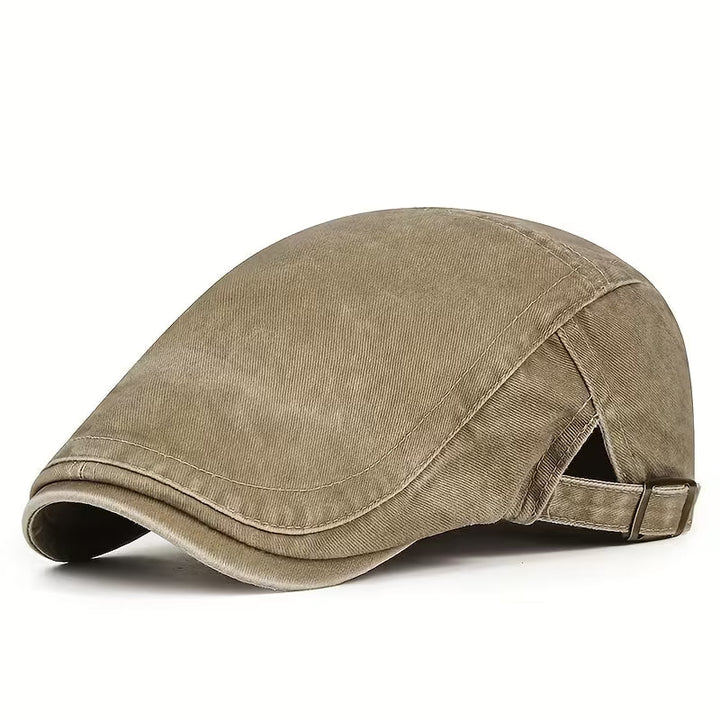 ComfyLuxe - Denim Cap With Adjuastable Buckle