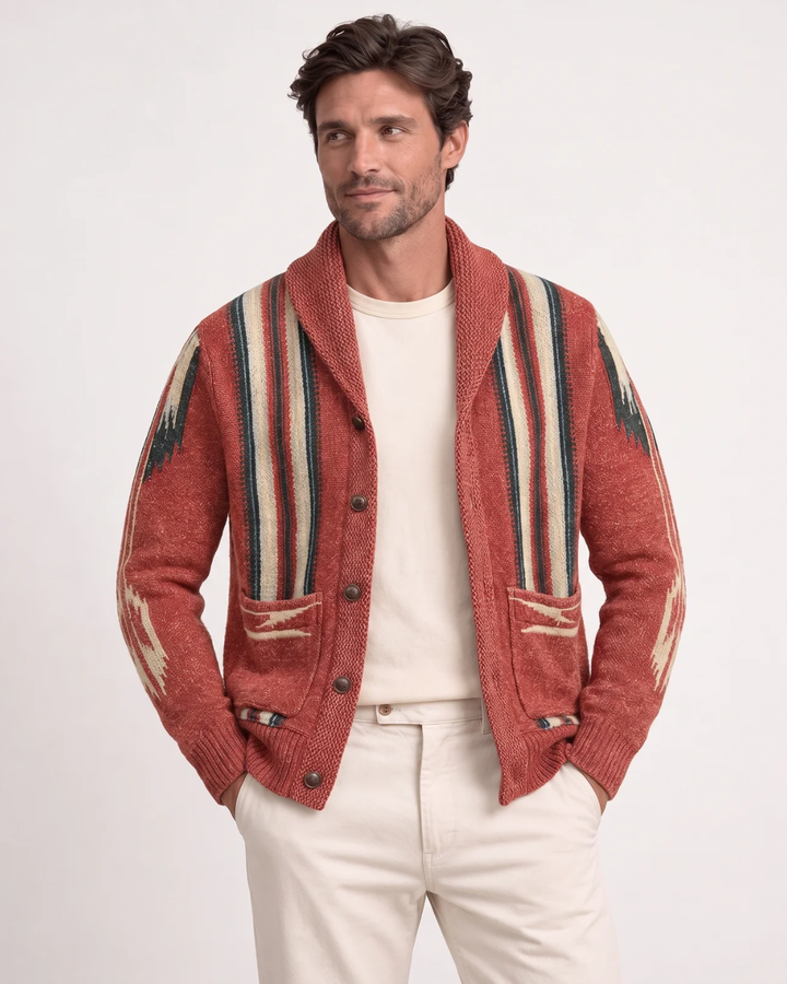 Anneenira - Comfort Knitted Shawl Cardigan