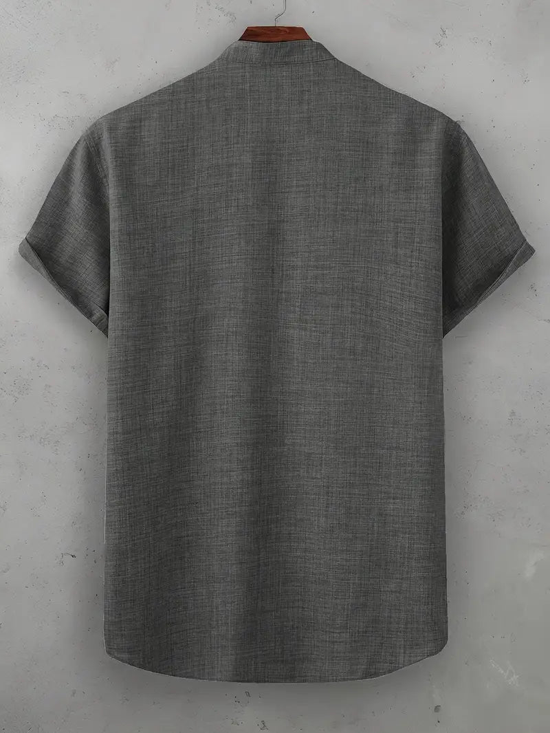 Kieth - Short Sleeve Shirt With Front Pocket