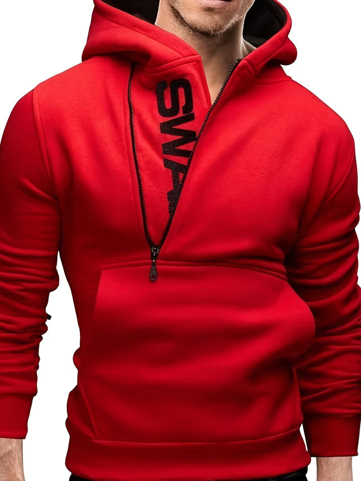 Sevemund - Long Sleeve Slim Fit Hoodie