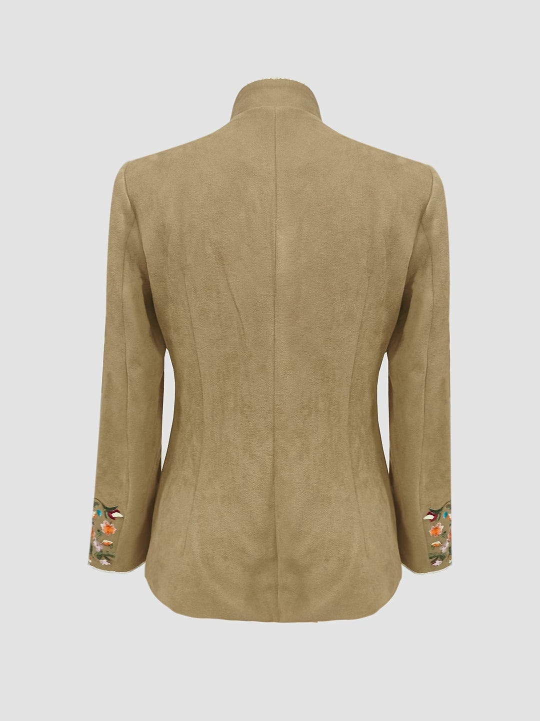 Anisaa - Elegant Jacket With Stand Collar