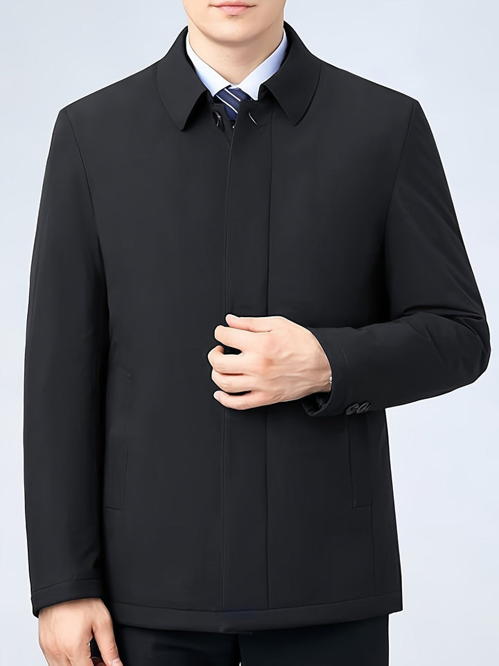 Cassimund - Commuter Jacket With Front Button Placket