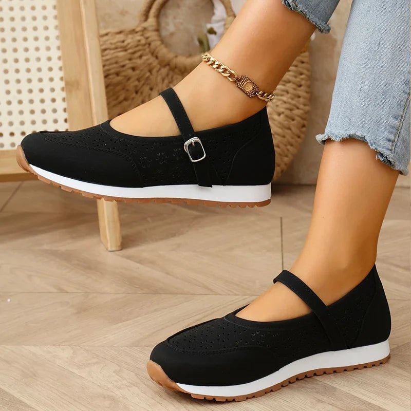 Jewell - Breathable Orthopedic Leather Shoes