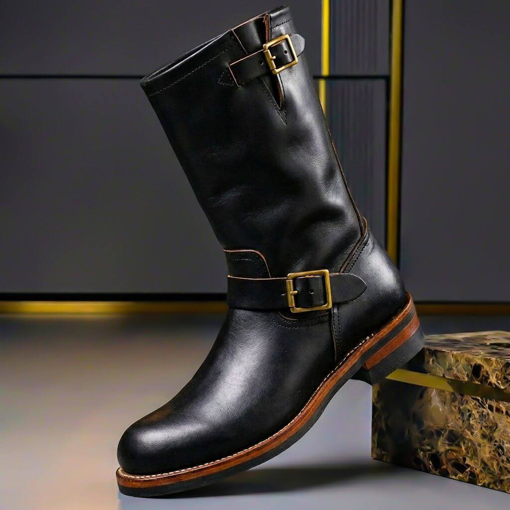 Rosea - Vintage Leather Ankle Boots