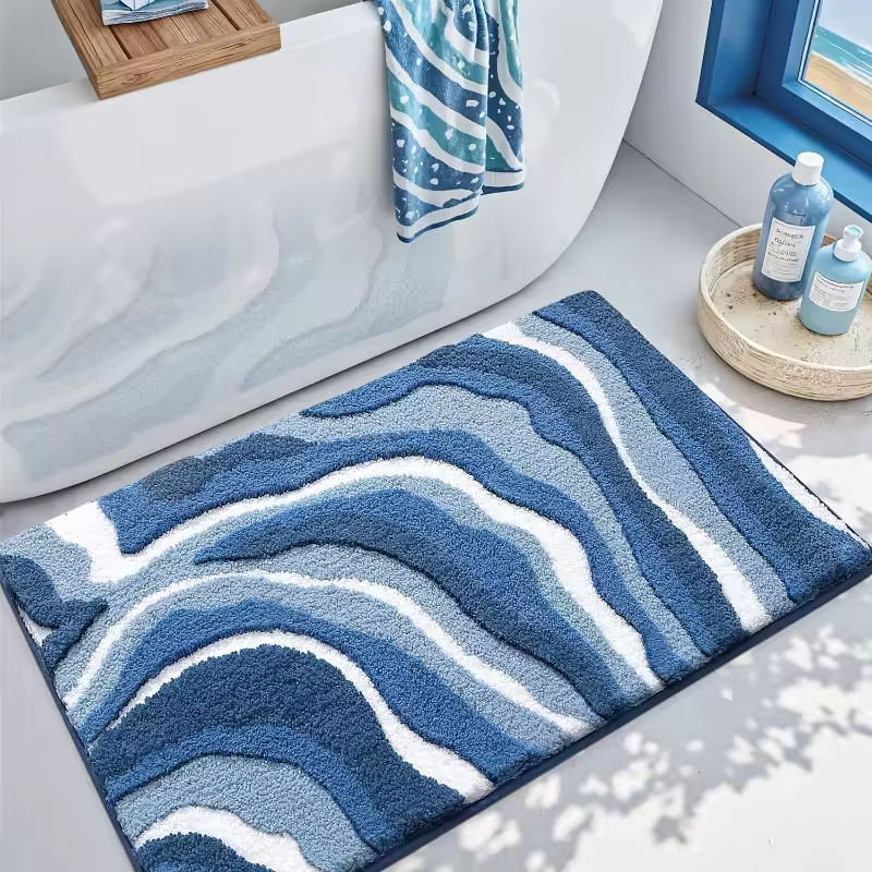 EarthLoom - Anti Slip Fabric Bath Mat