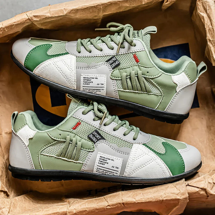 Voltpeak - Casual Sneakers With Textured Side Panels